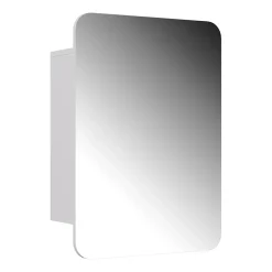 Armoire De Toilette|Vicco Armoire de toilette Blanc 70x50cm avec des étagères
