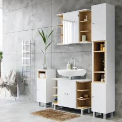 Vicco Armoire de toilette Blanc 79.6x64cm