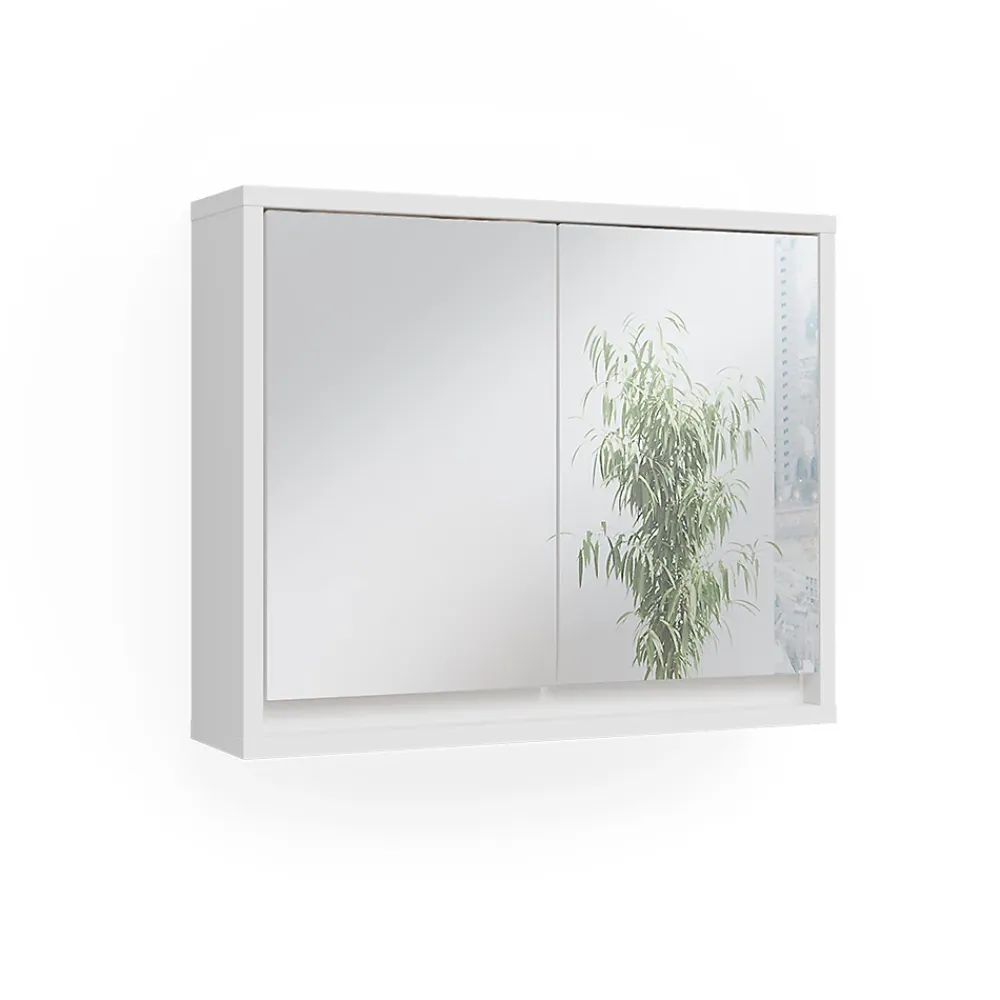 Vicco Armoire de toilette Blanc 55x45cm