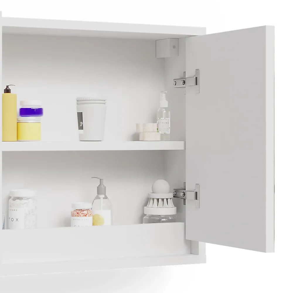 Vicco Armoire de toilette Blanc 55x45cm