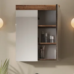 Armoire De Toilette|Vicco Armoire de toilette Oldstyle 60x77cm