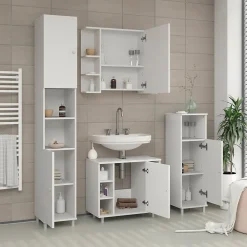 Vicco Armoire de toilette Blanc 79.6x64cm