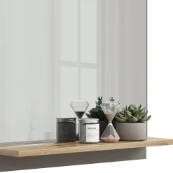 Vicco Armoire de toilette Grège 60x67cm avec étagère
