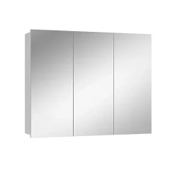 Vicco Armoire de toilette Blanc 100x79.8cm avec 3 portes