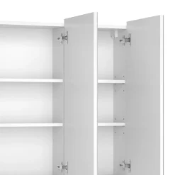 Vicco Armoire de toilette Blanc 100x79.8cm avec 3 portes