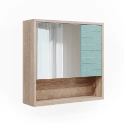 Vicco Armoire de toilette Vert menthe 54x53cm