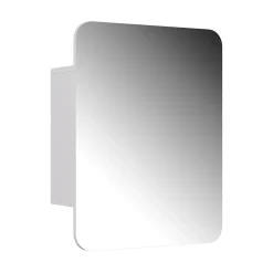 Armoire De Toilette|Vicco Armoire de toilette Blanc 65x50cm avec des étagères