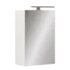 Vicco Armoire de toilette Blanc 40x60cm avec éclairage LED