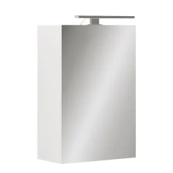 Vicco Armoire de toilette Blanc 40x60cm avec éclairage LED