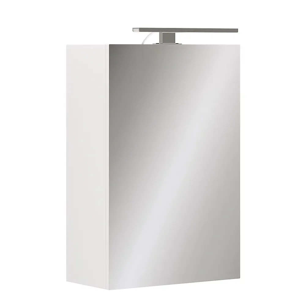 Vicco Armoire de toilette Blanc 40x60cm avec éclairage LED