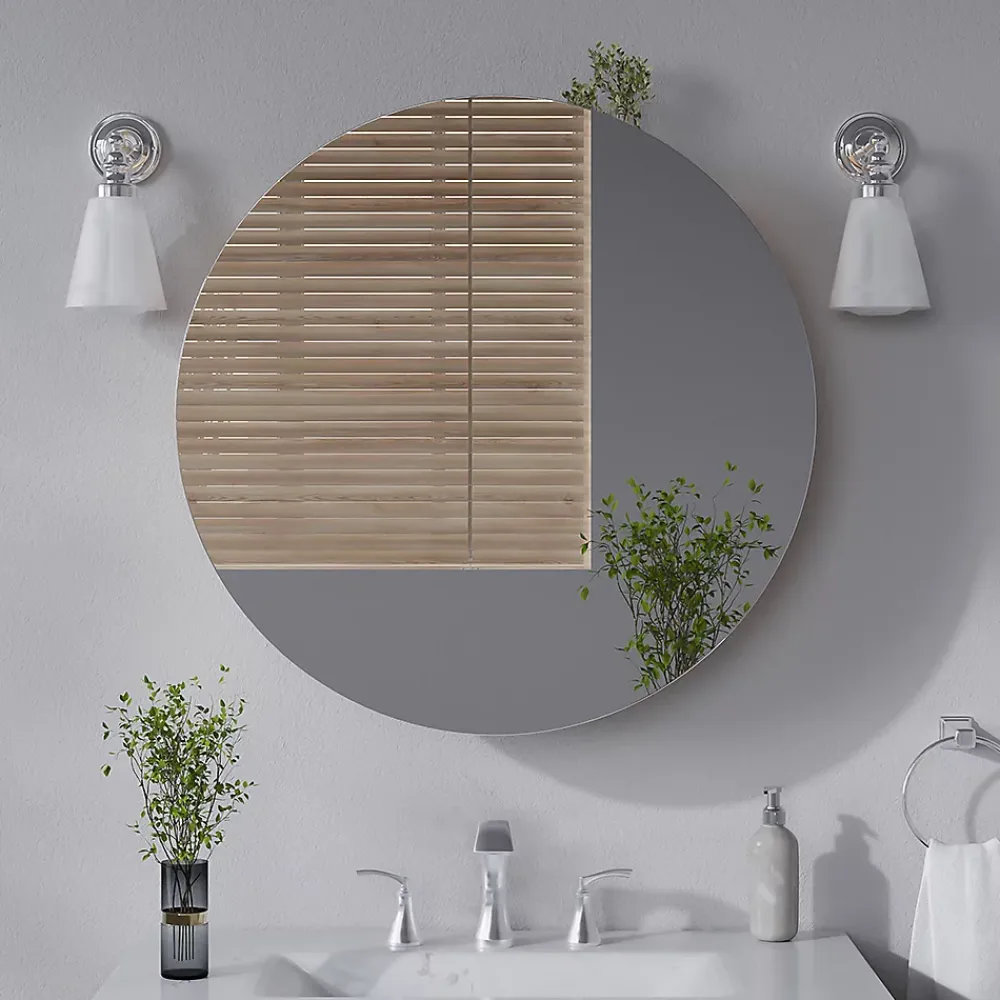 Armoire De Toilette|Vicco Armoire de toilette Anthracite 70x70cm avec 2 compartiments