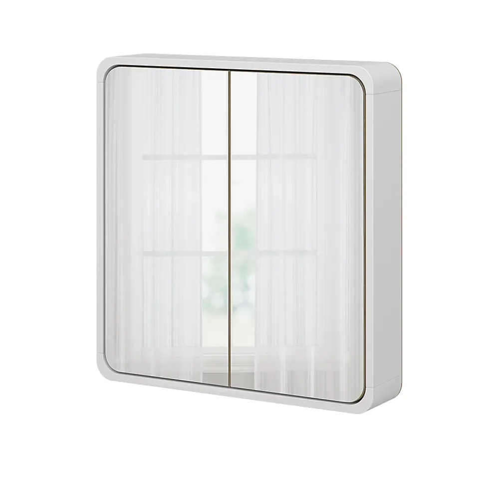 Vicco armoire de toilette blanc/chêne 60x60cm