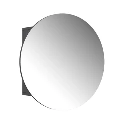 Vicco Armoire de toilette Anthracite 60x60cm avec 2 compartiments
