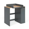 Meuble Wc|Vicco Armoire machine à laver Anthracite/chêne doré 93.6x88.2cm 2 pièces avec plan à langer