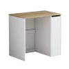 Vicco Armoire machine à laver Blanc 93.5x88.5cm avec 3 compartiments