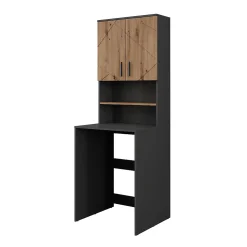 Vicco Armoire machine à laver Anthracite 68x88.5cm 2 pièces