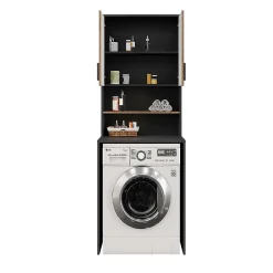 Vicco Armoire machine à laver Anthracite 68x88.5cm 2 pièces