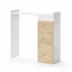 Meuble Wc|Vicco Armoire machine à laver Blanc 99x98cm avec 2 tiroirs