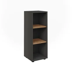 Vicco Armoire Midischrank Anthracite/Artisan 30x81cm avec 3 compartiments de rangement