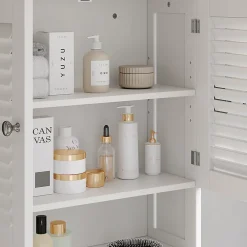 Vicco Armoire murale universelle Blanc 60x66cm avec 2 portes