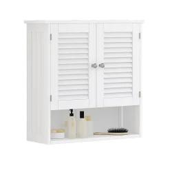 Vicco Armoire murale universelle Blanc 60x66cm avec 2 portes