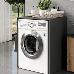 Meuble Wc|Vicco Armoire pour machine à laver Anthracite 68x88.5cm