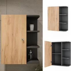 Vicco Armoire suspendue Anthracite 47.2x59.2cm