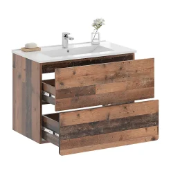 Lave-Mains|Vicco Ensemble de meubles de salle de bains Oldstyle 2 pièces