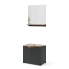 Vicco Ensemble de meubles de salle de bain Anthracite 2 pièces