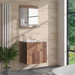 Vicco Ensemble de meubles de salle de bains Oldstyle 2 pièces