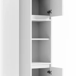 Colonne De Salle De Bains|Vicco Meuble de rangement de salle de bain Blanc 30x190cm