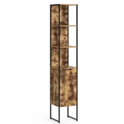 Vicco Meuble de rangement de salle de bain Bois antique 33x185cm