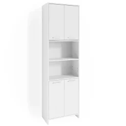 Vicco Meuble de rangement de salle de bain Blanc 56.1x190cm