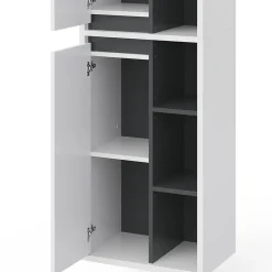 Vicco Meuble de rangement de salle de bain Blanc 50x170cm