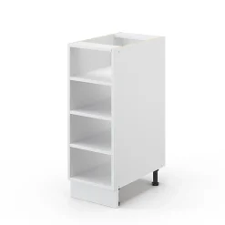 Armoire De Salle De Bains|Vicco Meuble de rangement de salle de bain Blanc 30x82cm sans PT