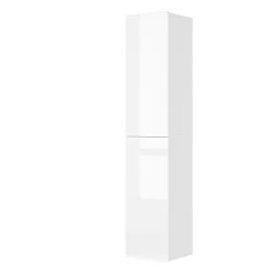 Colonne De Salle De Bains|Vicco Meuble de rangement de salle de bain Blanc 36.6x171.6cm
