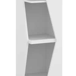 Colonne De Salle De Bains|Vicco Meuble salle de bain Blanc 31.6x70.5cm avec 3 étagères