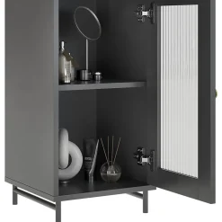 Vicco Meuble salle de bain Gris 30x171.5cm