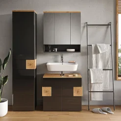 Vicco Meuble salle de bain Anthracite 40x184.2cm