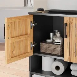 Vicco Meubles bain Bambou 2 pièces