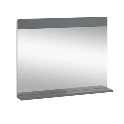 Armoire De Toilette|Vicco Miroir de salle de bain Gris 80.1x62cm