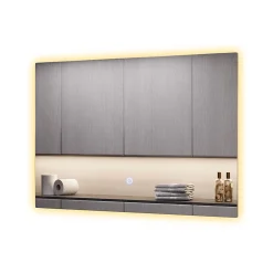 Vicco Miroir mural Verre 40x60cm avec rétro-éclairage