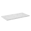 Plan De Travail Buanderie|Vicco Plan de travail cuisine blanc/marbre 120cm
