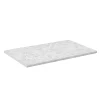 Plan De Travail Buanderie|Vicco Plan de travail cuisine Marbre blanc 97cm