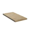 Plan De Travail Buanderie|Vicco Plan de travail cuisine Chêne de force doré 30cm