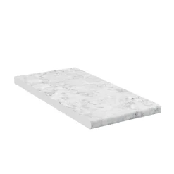 Plan De Travail Buanderie|Vicco Plan de travail cuisine blanc/marbre 30cm