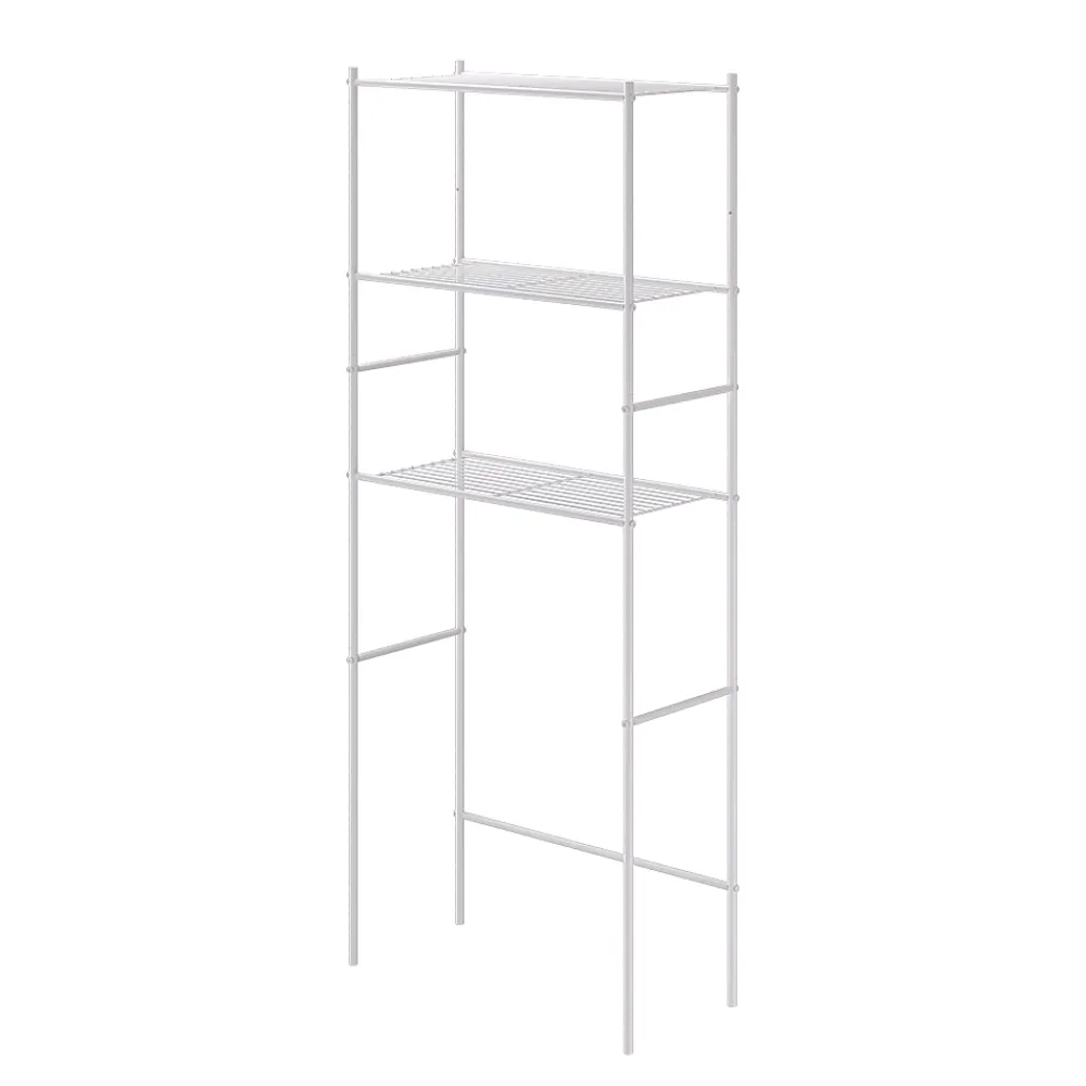 Meuble Wc|Vicco Étagère pour machine à laver Blanc 66x162cm