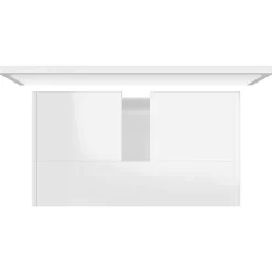 Vidaxl Meubles de salle de bain Blanc brillant Bois d'ingénierie 802657
