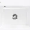 Villeroy & Boch Évier en céramique 1 cuve à encastrer Subway blanc brillant