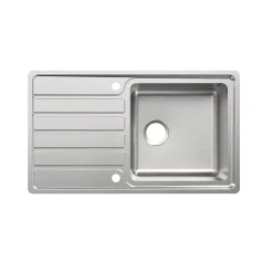 Evier Et Robinet De Buanderie|Cooke & Lewis Évier en inox 1 bac à encastrer Apollonia